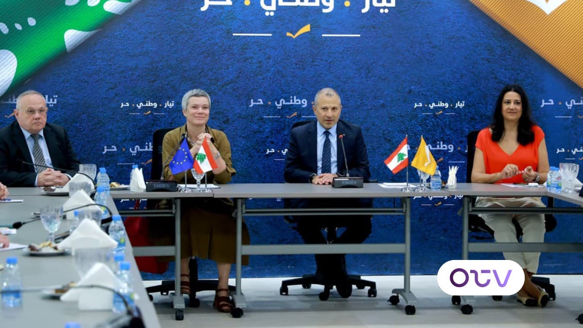 باسيل يبحث مع دبلوماسيي الاتحاد الأوروبي الملفات السياسية والإصلاحية وعودة النازحين السوريين